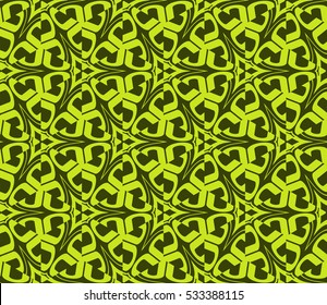 Modern geometric seamless pattern. Vector illustration. For design, page fill, wallpaper.