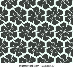 Modern geometric seamless pattern. Vector illustration. For design, page fill, wallpaper.