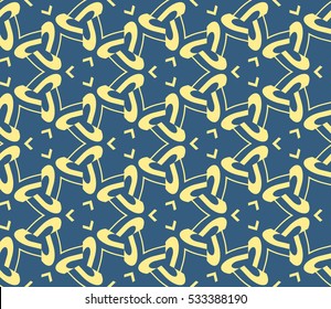 Modern geometric seamless pattern. Vector illustration. For design, page fill, wallpaper.