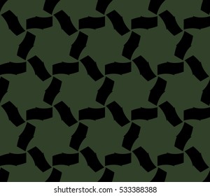 Modern geometric seamless pattern. Vector illustration. For design, page fill, wallpaper.