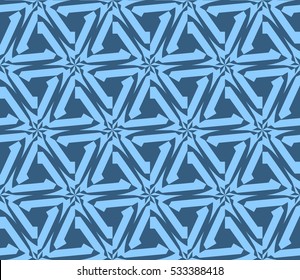 Modern geometric seamless pattern. Vector illustration. For design, page fill, wallpaper.