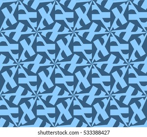 Modern geometric seamless pattern. Vector illustration. For design, page fill, wallpaper.
