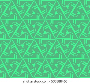 Modern geometric seamless pattern. Vector illustration. For design, page fill, wallpaper.