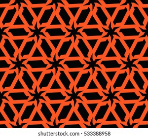 Modern geometric seamless pattern. Vector illustration. For design, page fill, wallpaper.