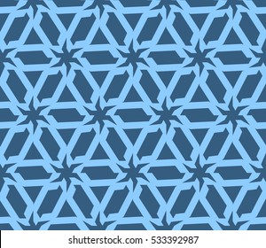 Modern geometric seamless pattern. Vector illustration. For design, page fill, wallpaper.