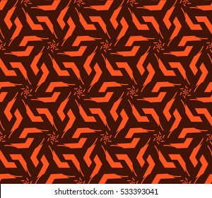 Modern geometric seamless pattern. Vector illustration. For design, page fill, wallpaper.
