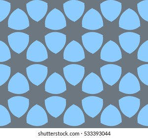 Modern geometric seamless pattern. Vector illustration. For design, page fill, wallpaper.