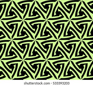 Modern geometric seamless pattern. Vector illustration. For design, page fill, wallpaper.