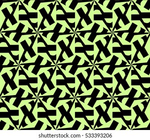 Modern geometric seamless pattern. Vector illustration. For design, page fill, wallpaper.