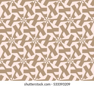 Modern geometric seamless pattern. Vector illustration. For design, page fill, wallpaper.