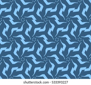 Modern geometric seamless pattern. Vector illustration. For design, page fill, wallpaper.