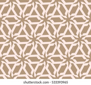 Modern geometric seamless pattern. Vector illustration. For design, page fill, wallpaper.