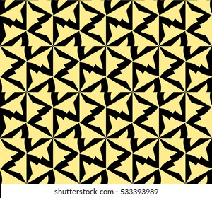 Modern geometric seamless pattern. Vector illustration. For design, page fill, wallpaper.