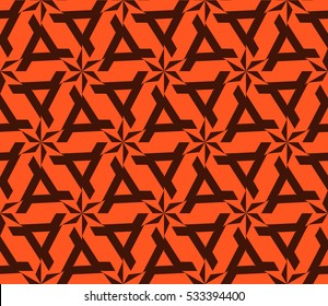 Modern geometric seamless pattern. Vector illustration. For design, page fill, wallpaper.