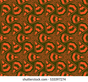 Modern geometric seamless pattern. Vector illustration. For design, page fill, wallpaper.