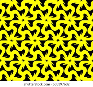 Modern geometric seamless pattern. Vector illustration. For design, page fill, wallpaper.