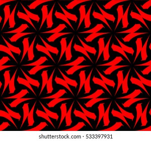 Modern geometric seamless pattern. Vector illustration. For design, page fill, wallpaper.