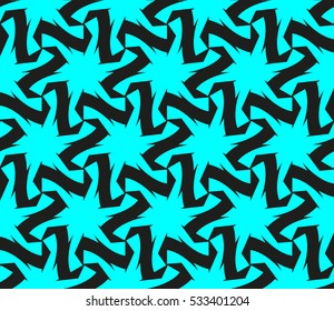 Modern geometric seamless pattern. Vector illustration. For design, page fill, wallpaper.