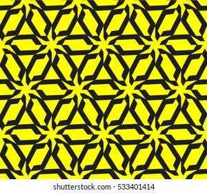 Modern geometric seamless pattern. Vector illustration. For design, page fill, wallpaper.