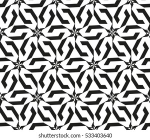 Modern geometric seamless pattern. Vector illustration. For design, page fill, wallpaper.