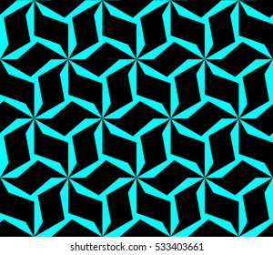 Modern geometric seamless pattern. Vector illustration. For design, page fill, wallpaper.