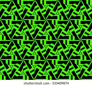 Modern geometric seamless pattern. Vector illustration. For design, page fill, wallpaper.