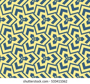 Modern geometric seamless pattern. Vector illustration. For design, page fill, wallpaper.