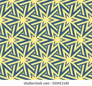 Modern geometric seamless pattern. Vector illustration. For design, page fill, wallpaper.
