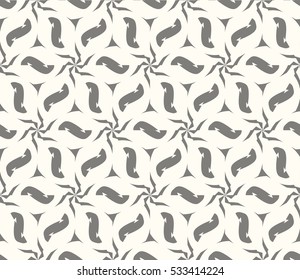 Modern geometric seamless pattern. Vector illustration. For design, page fill, wallpaper.
