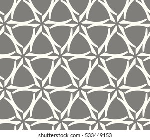 Modern geometric seamless pattern. Vector illustration. For design, page fill, wallpaper.