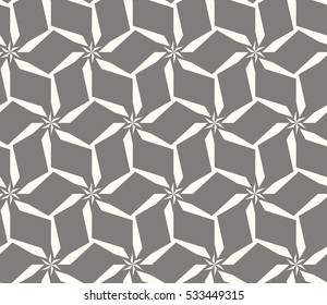Modern geometric seamless pattern. Vector illustration. For design, page fill, wallpaper.