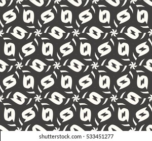 Modern geometric seamless pattern. Vector illustration. For design, page fill, wallpaper.