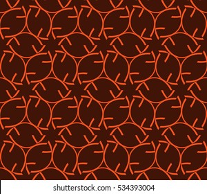 Modern geometric seamless pattern. Vector illustration. For design, page fill, wallpaper.