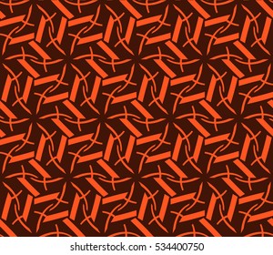 Modern geometric seamless pattern. Vector illustration. For design, page fill, wallpaper.
