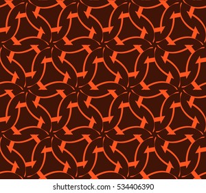 Modern geometric seamless pattern. Vector illustration. For design, page fill, wallpaper.