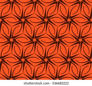 Modern geometric seamless pattern. Vector illustration. For design, page fill, wallpaper.