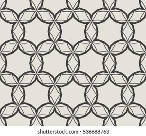 Modern geometric seamless pattern. Vector illustration. For design, page fill, wallpaper.