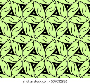 Modern geometric seamless pattern. Vector illustration. For design, page fill, wallpaper.