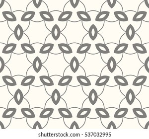 Modern geometric seamless pattern. Vector illustration. For design, page fill, wallpaper.