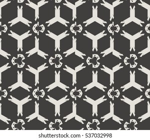 Modern geometric seamless pattern. Vector illustration. For design, page fill, wallpaper.