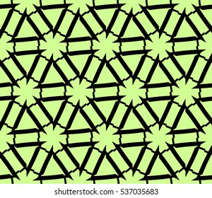 Modern geometric seamless pattern. Vector illustration. For design, page fill, wallpaper.