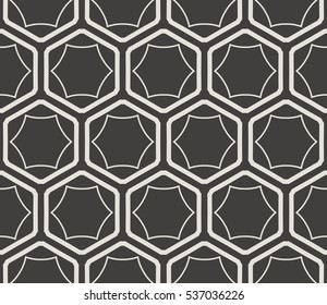 Modern Geometric Seamless Pattern Vector Illustration Stock Vector ...