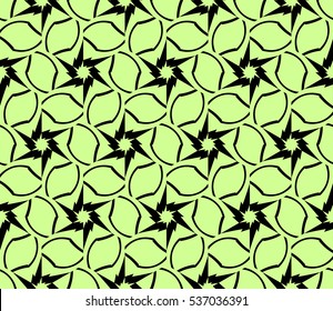 Modern geometric seamless pattern. Vector illustration. For design, page fill, wallpaper.