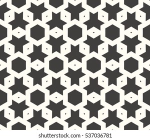 Modern geometric seamless pattern. Vector illustration. For design, page fill, wallpaper.