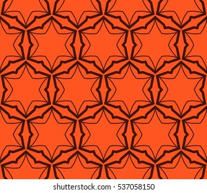 Modern geometric seamless pattern. Vector illustration. For design, page fill, wallpaper.