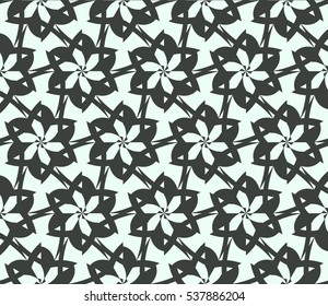 Modern geometric seamless pattern. Vector illustration. For design, page fill, wallpaper.