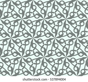 Modern geometric seamless pattern. Vector illustration. For design, page fill, wallpaper.