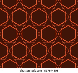 Modern geometric seamless pattern. Vector illustration. For design, page fill, wallpaper.