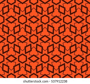 Modern geometric seamless pattern. Vector illustration. For design, page fill, wallpaper.