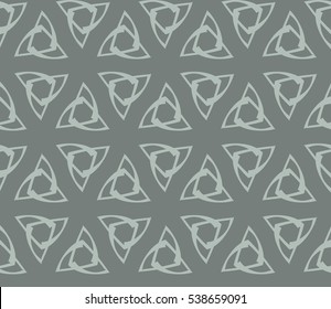 Modern geometric seamless pattern. Vector illustration. For design, page fill, wallpaper.